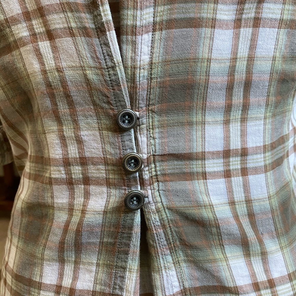 The Cutest Button Down V-neck Shirt
